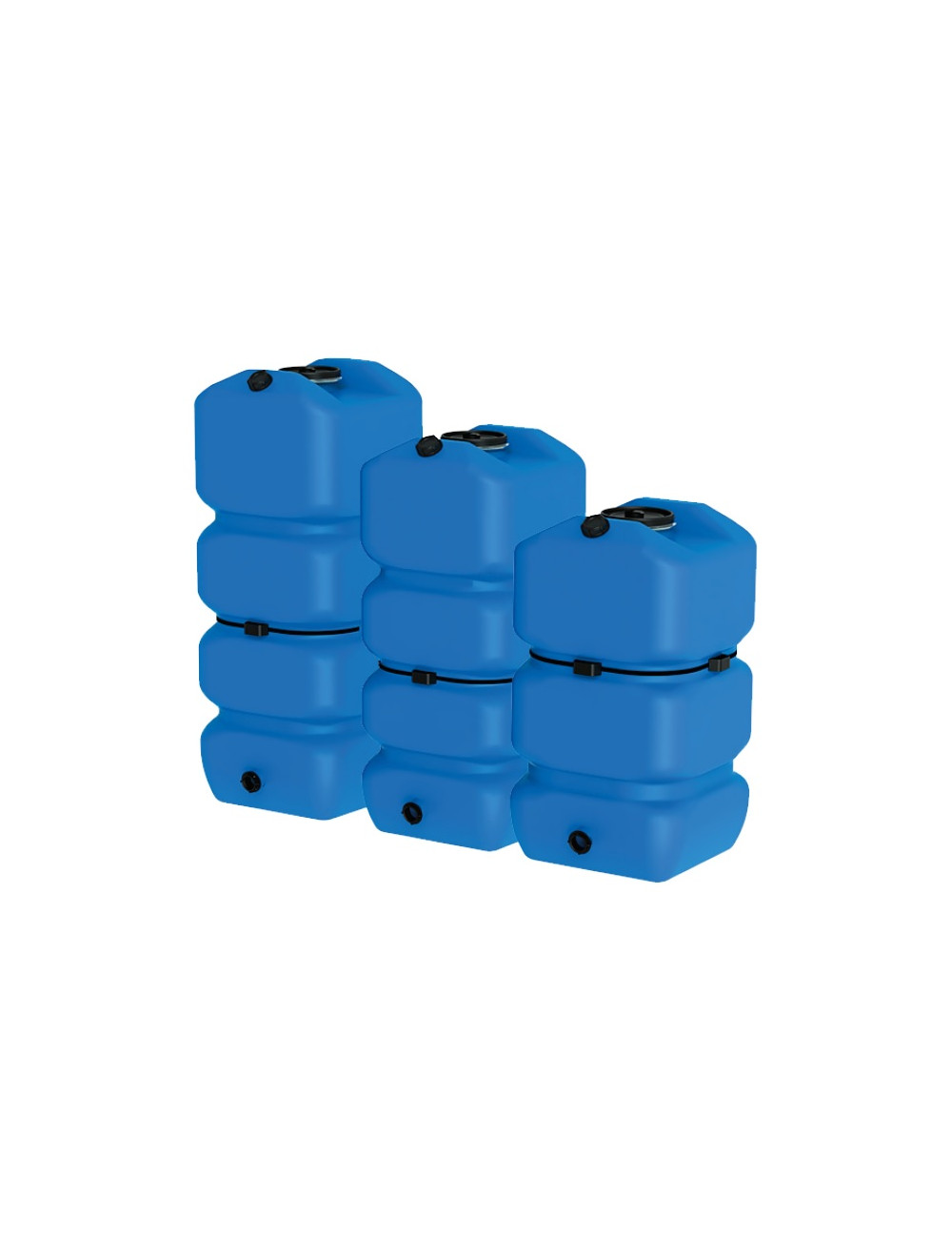 Depósito modulares para AdBlue Agua de 750 y 1000 Litros GESPASA AM  Material del deposito Polietileno Tipo de deposito Estático Volumen 750 L