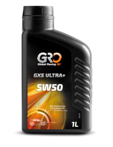 Aceite 100% sintético de altas prestaciones vehículo ligero GRO GXS ULTRA+ 5W50