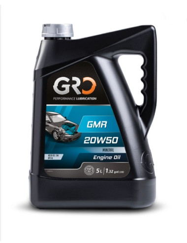 Aceite multigrado para motores diésel y gasolina GRO GMR 20W50