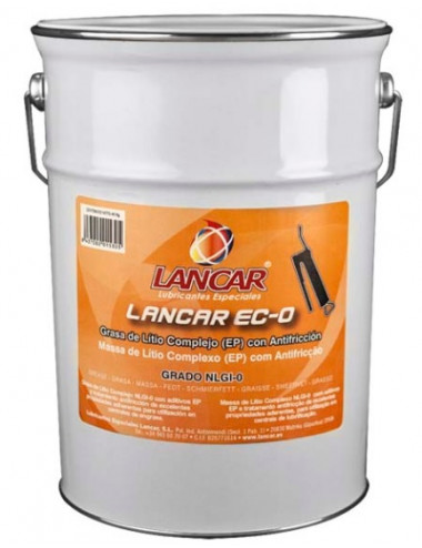 Grasa complejo litio NLGI-0 con antifricción LANCAR EC-0
