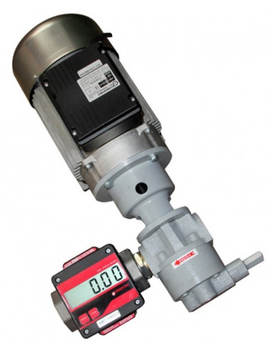 Bomba eléctrica con medidor de gran caudal para lubricantes GESPASA SEA-65