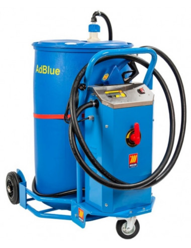 Distribuidor automático de AdBlue con carro para bidón MECLUBE GIULY-BLU PROFESIONAL