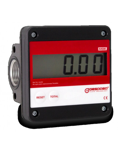 Medidor digital para gasoil y aceite 5-110L/min GESPASA MGE-110