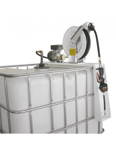 Kit de suministro electrónico para lubricantes con enrollador GESPASA DAE-1000