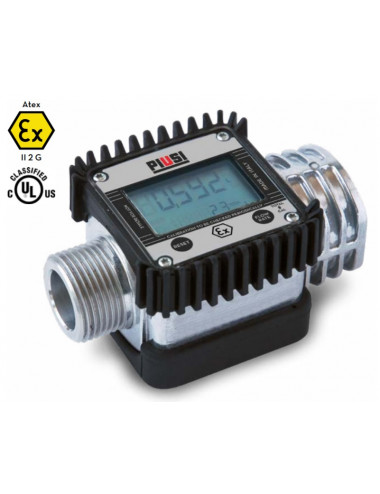 Cuentalitros electrónico ATEX  para gasolina y gasóleo PIUSI K24 Atex